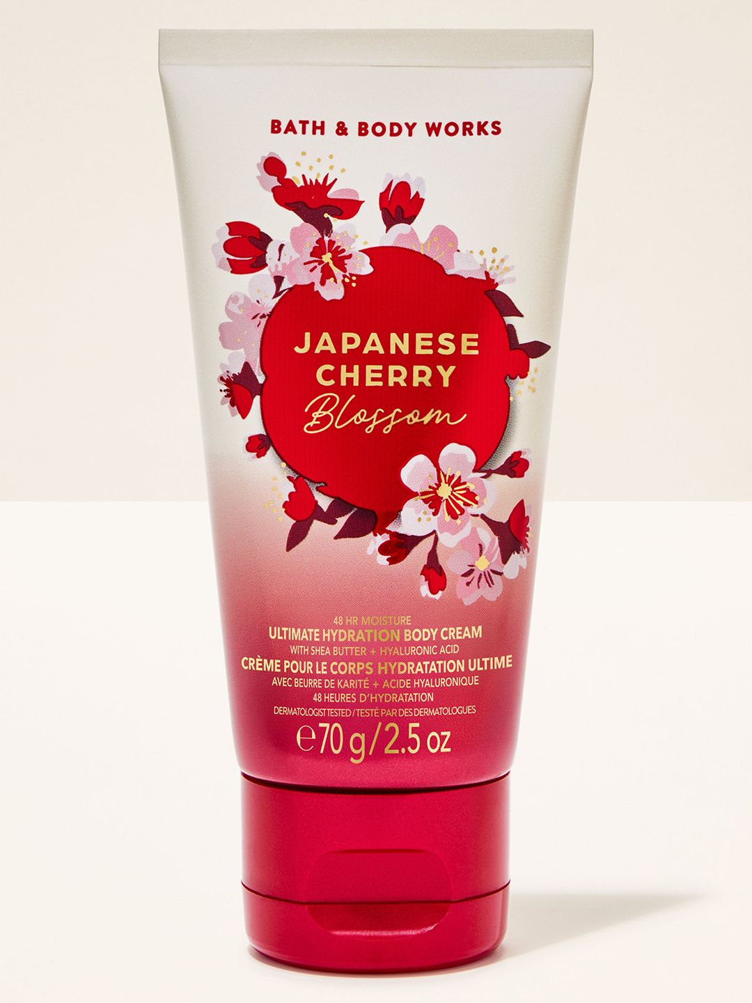 Bath & Body Works Japanese Cherry Blossom Travel Size Ultimate Hydration Body Cream - 70 g-image-20