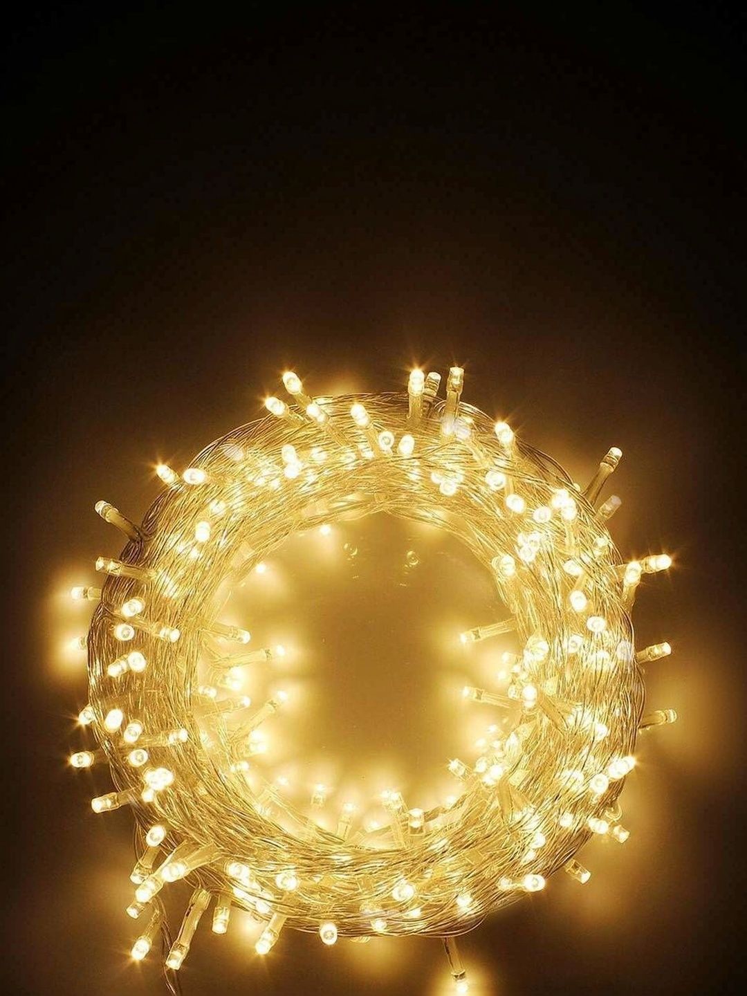 MPROW Yellow Lightweight Rice Shape 5-Pcs String Lights-picture-15