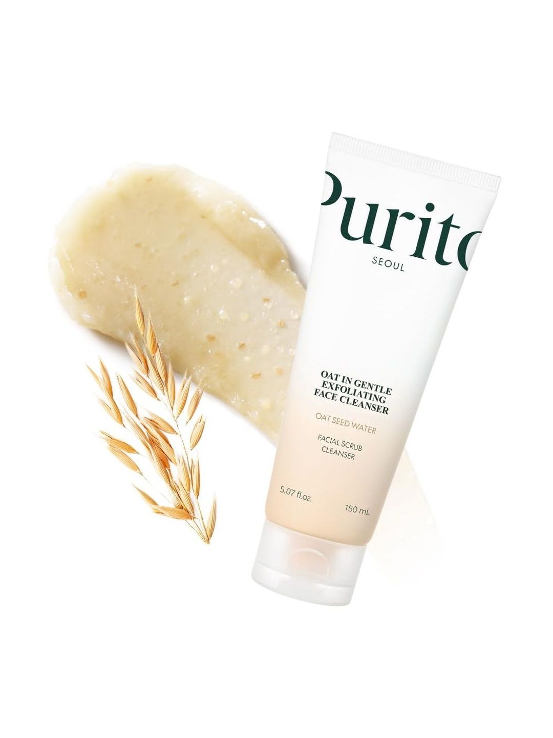 Purito Oat In Gentle Exfoliating Face Cleanser - 150 ml-image-27