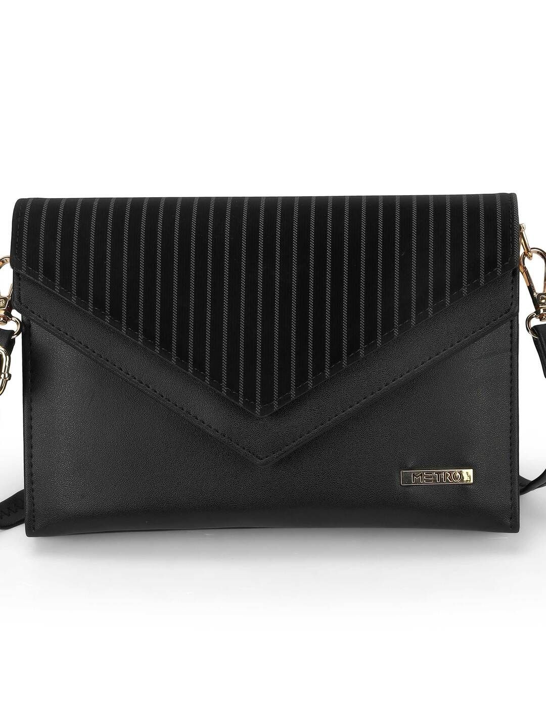 Metro Colourblocked PU Sling Bag-picture-14