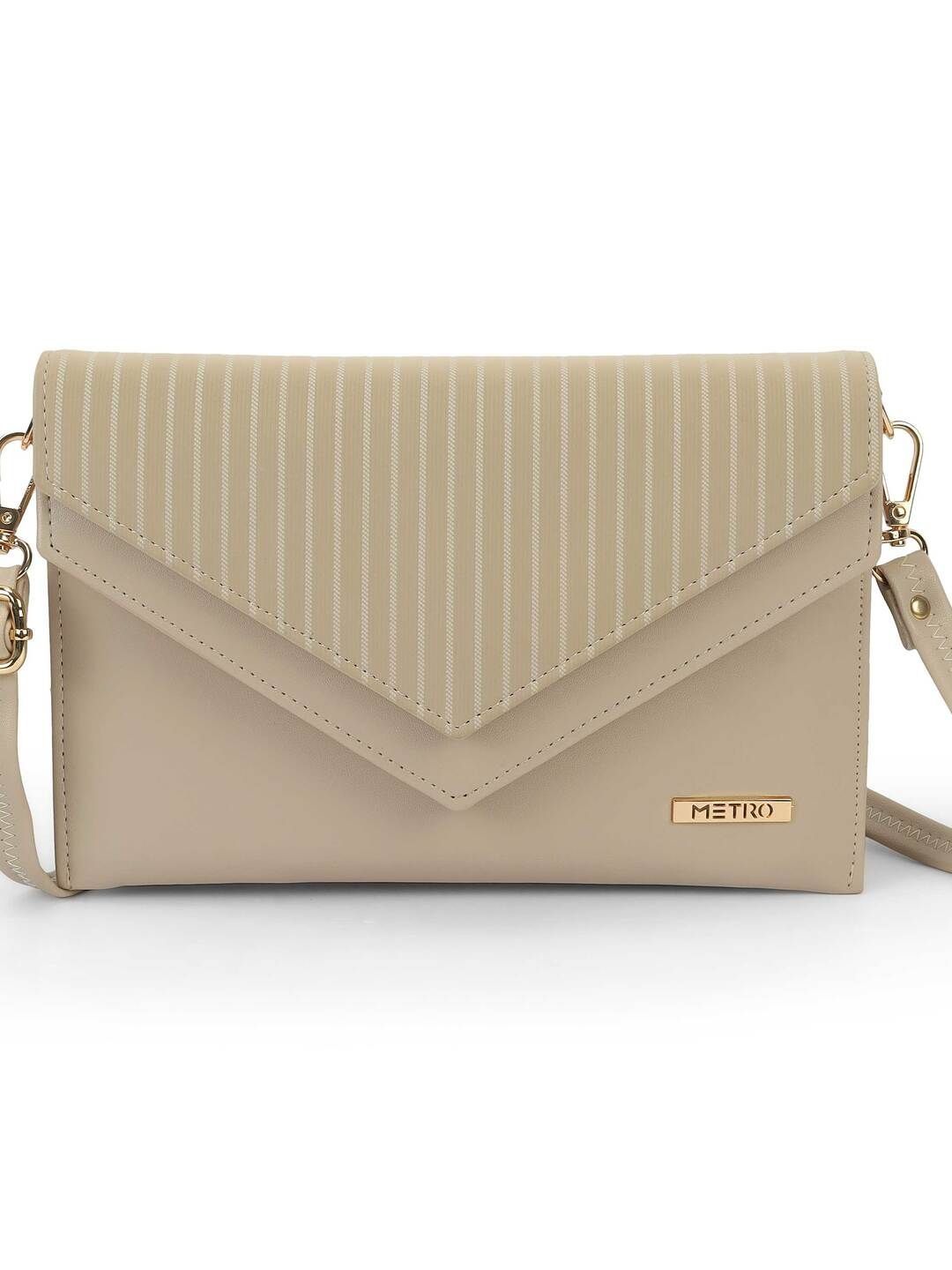 Metro Striped PU Sling Bag-picture-16
