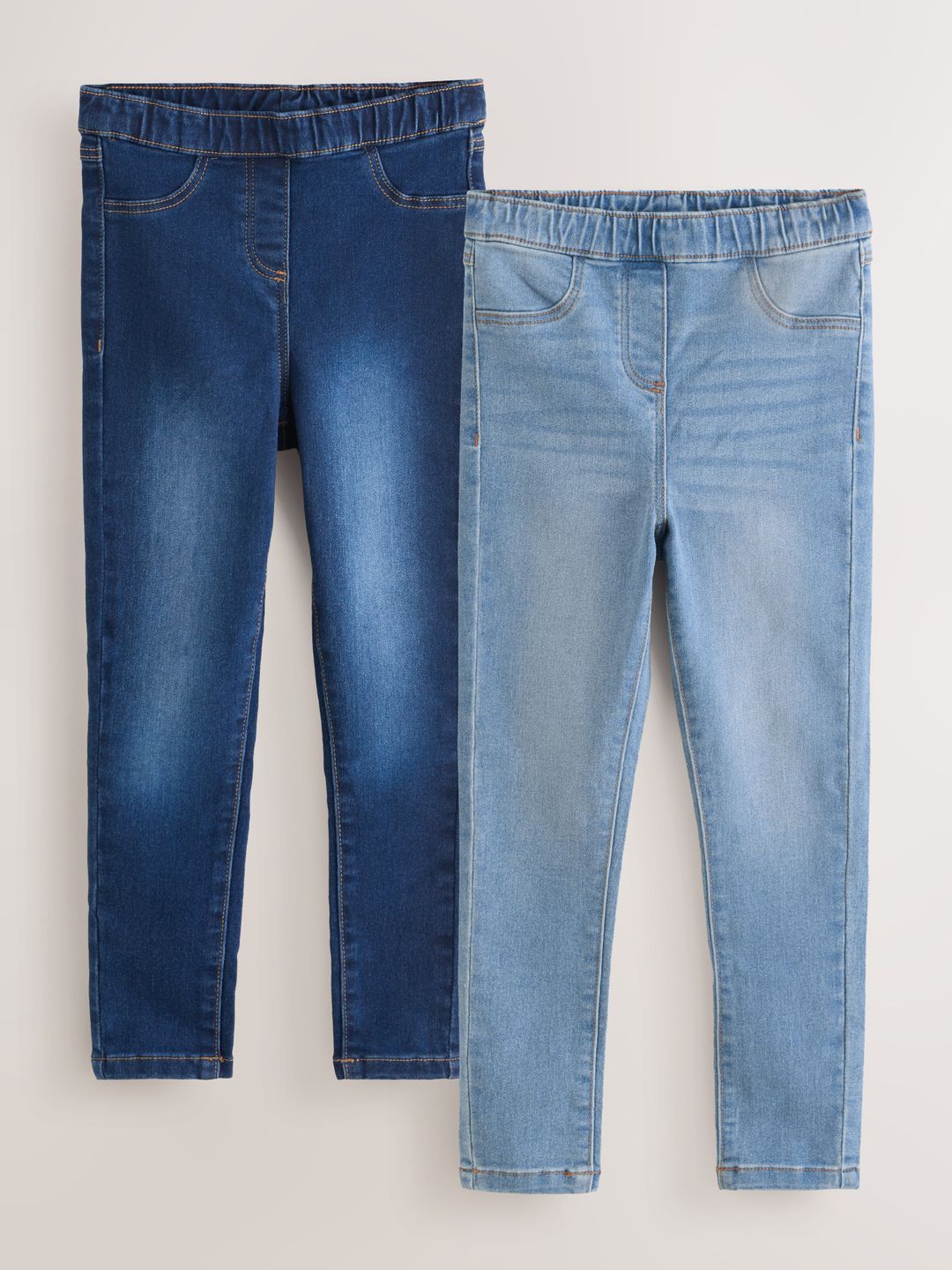 NEXT Girls Pack Of 2 Jeggings-picture-40