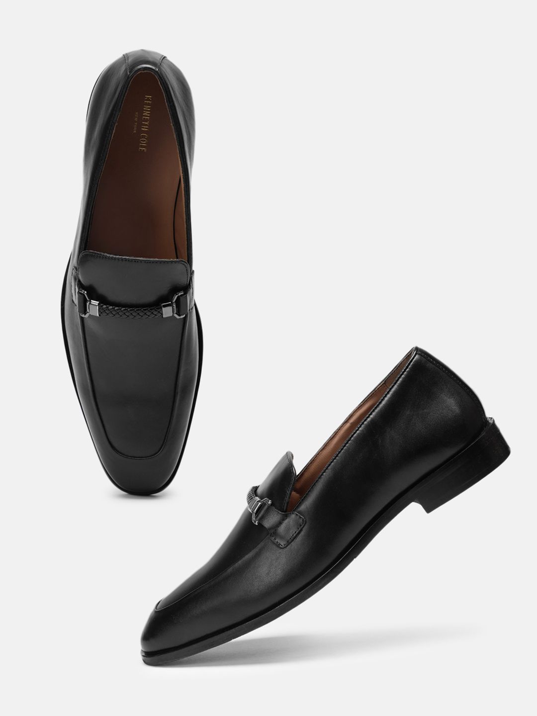 Kenneth Cole Men Leather Horsebit Formal Loafers-picture-37