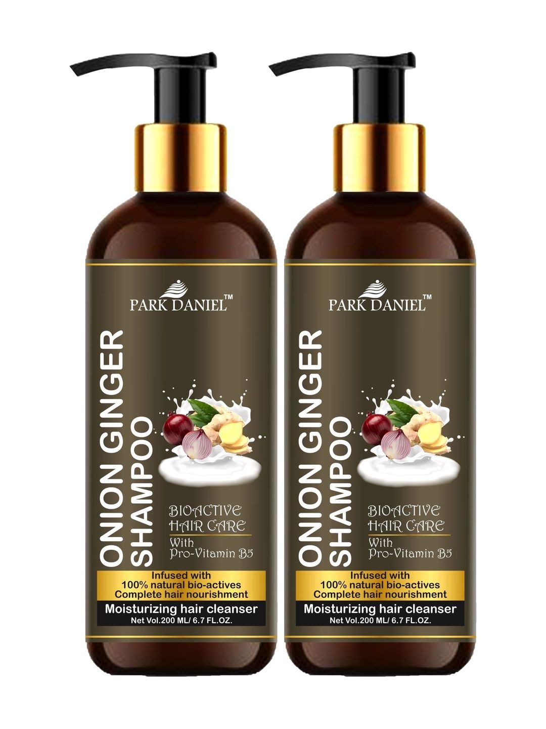 Park Daniel Set Of 2 Onion & Ginger Shampoo - 200 ml Each-image-23