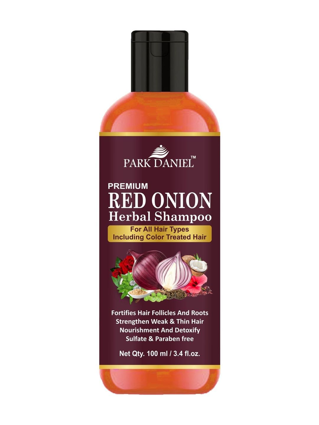 Park Daniel Red Onion Herbal Shampoo - 100 ml-image-45