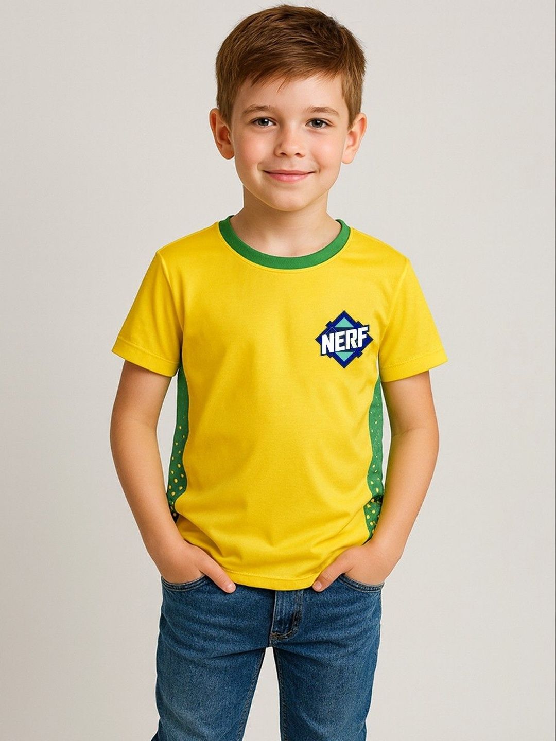YK X Wildwoods Boys Graphic Printed Round Neck T- shirt-picture-38
