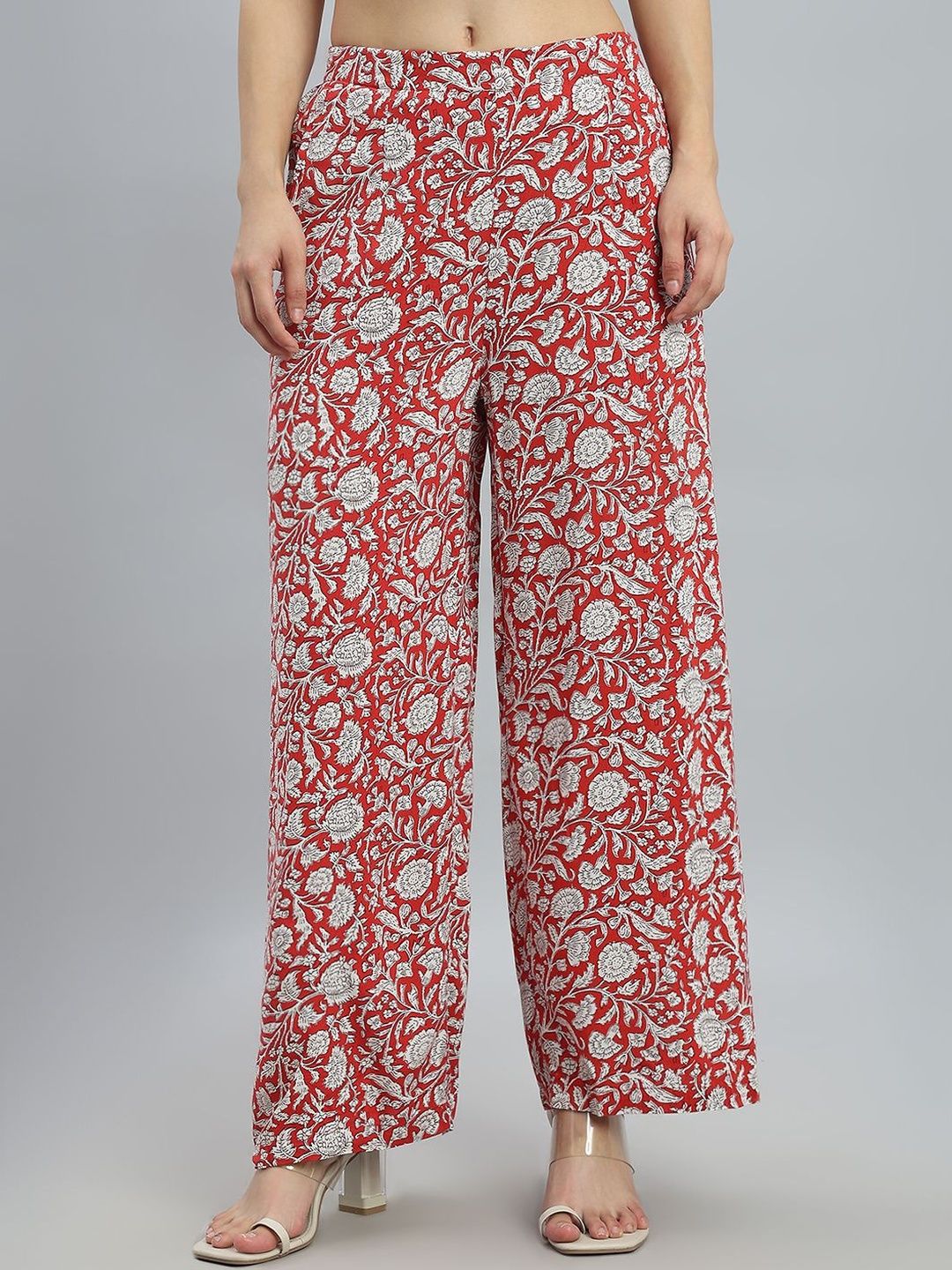 Go Colors Women Floral Printed Ethnic Palazzos-picture-17