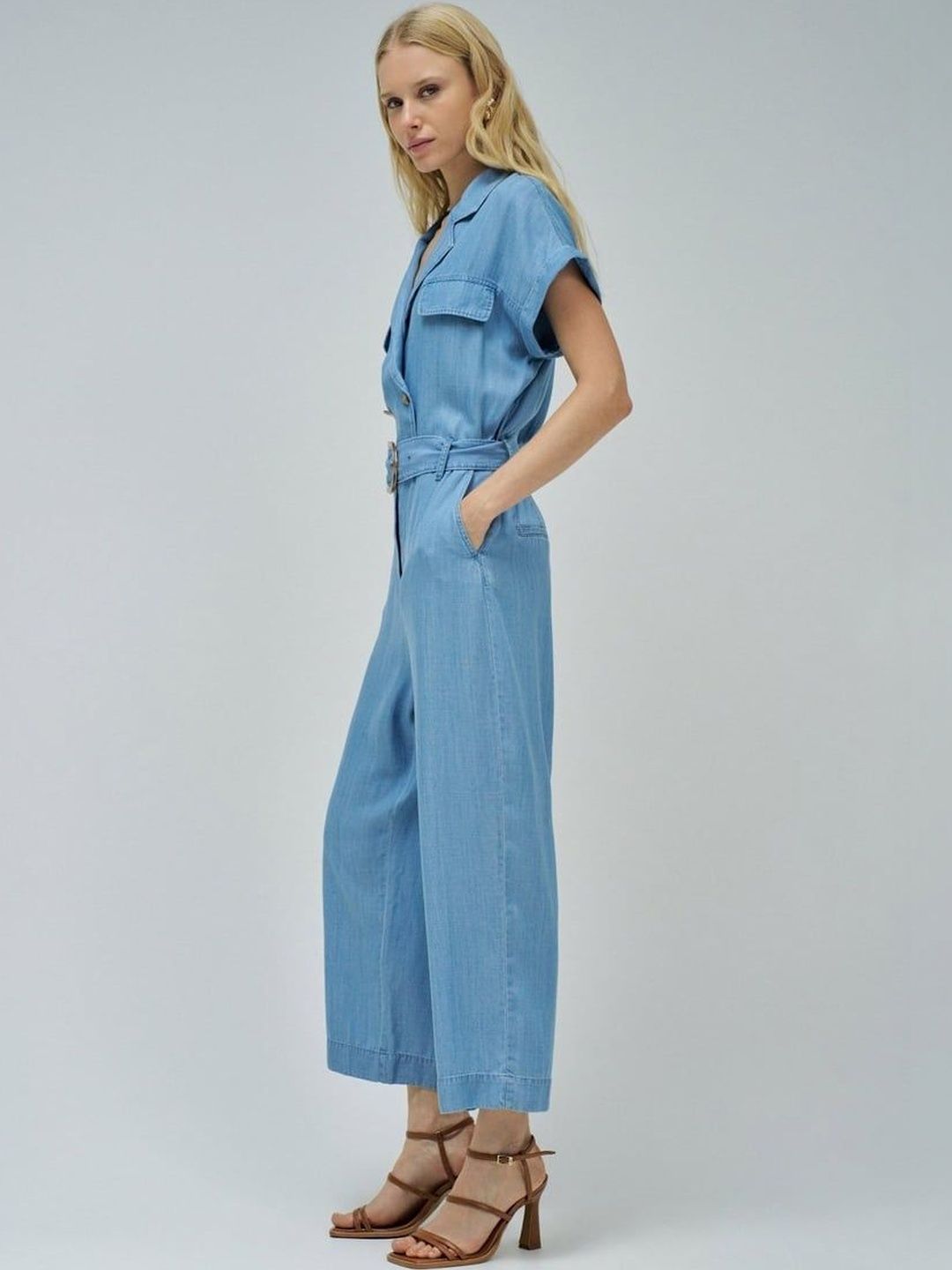 SALSA JEANS Printed Basic Jumpsuit-image-3