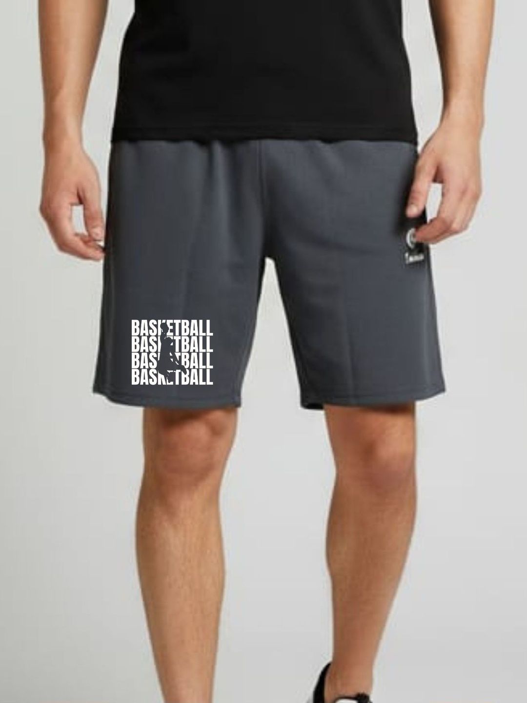 Tia Creations Men Typography Printed Low-Rise Sports Shorts-picture-37