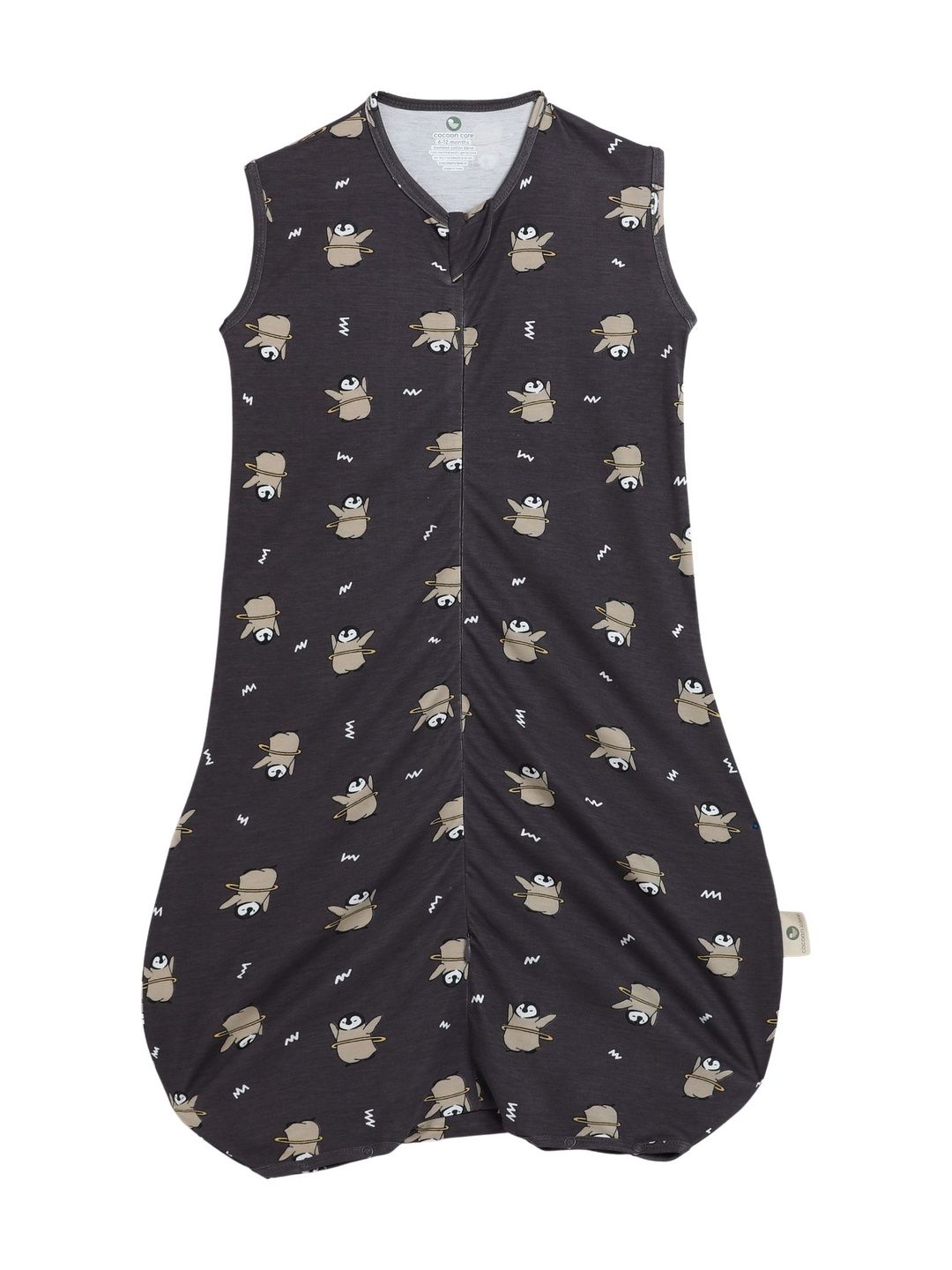 cocoon care Infants Black & Grey Printed Sleeping Bag-picture-30