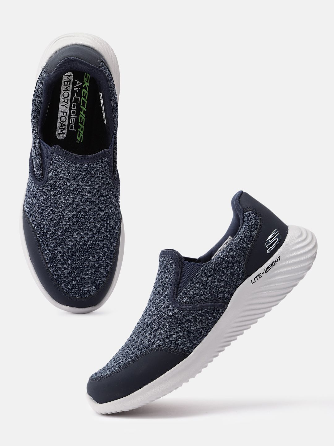 Skechers Men BOUNDER Woven Design Sneakers-picture-26