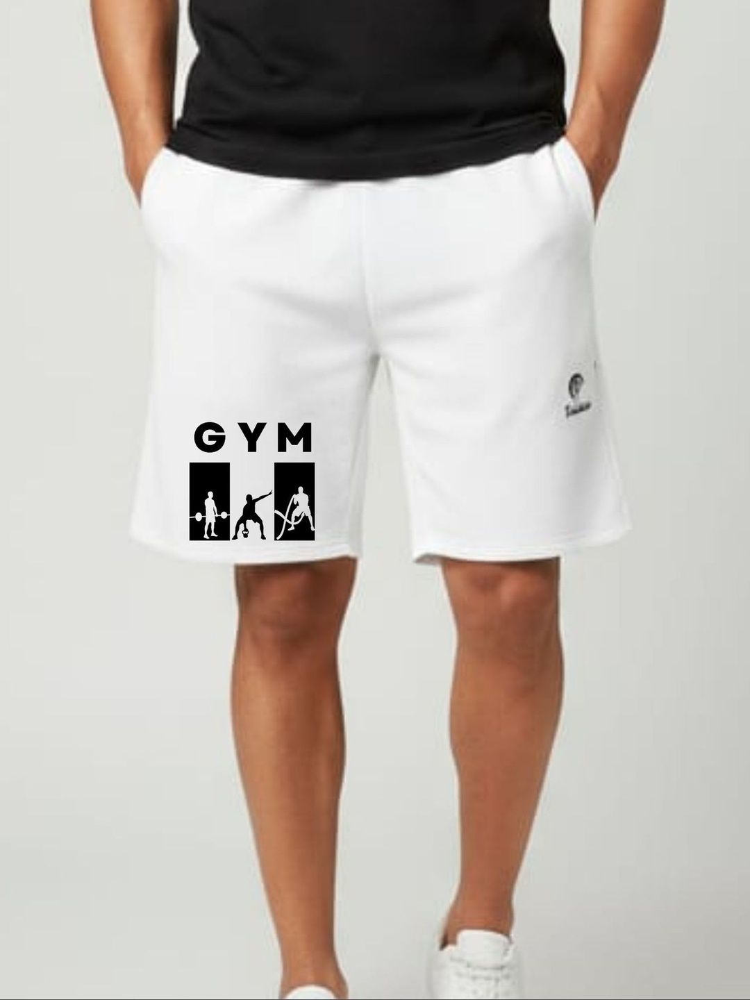 Tia Creations Men Printed Low-Rise Sports Shorts-picture-11