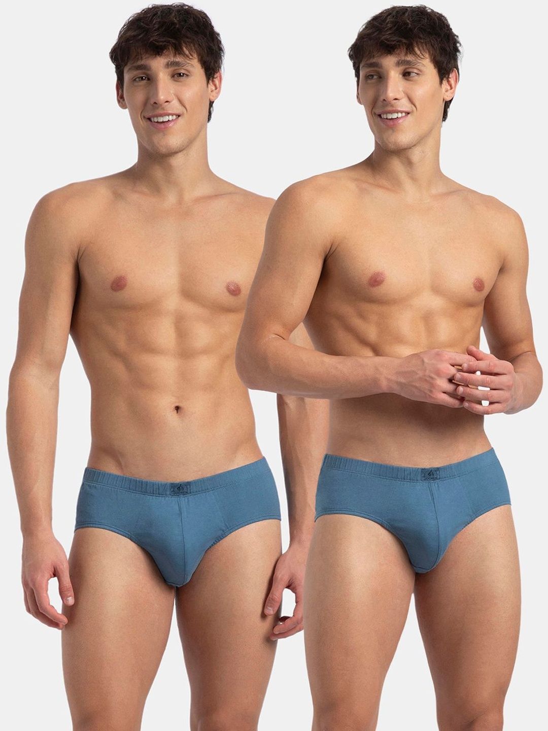 Jockey Pack Of 2 Super Combed Cotton Brief with Ultrasoft Concealed Waistband - 8035-picture-52