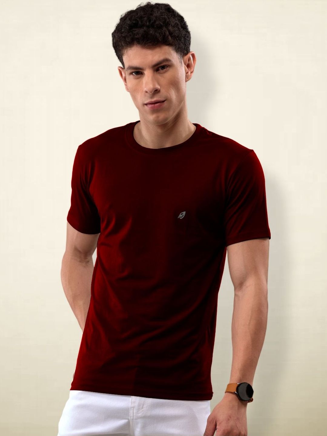 LUX NITRO Men Cotton Round Neck Short Sleeves Lounge T-Shirt-picture-32