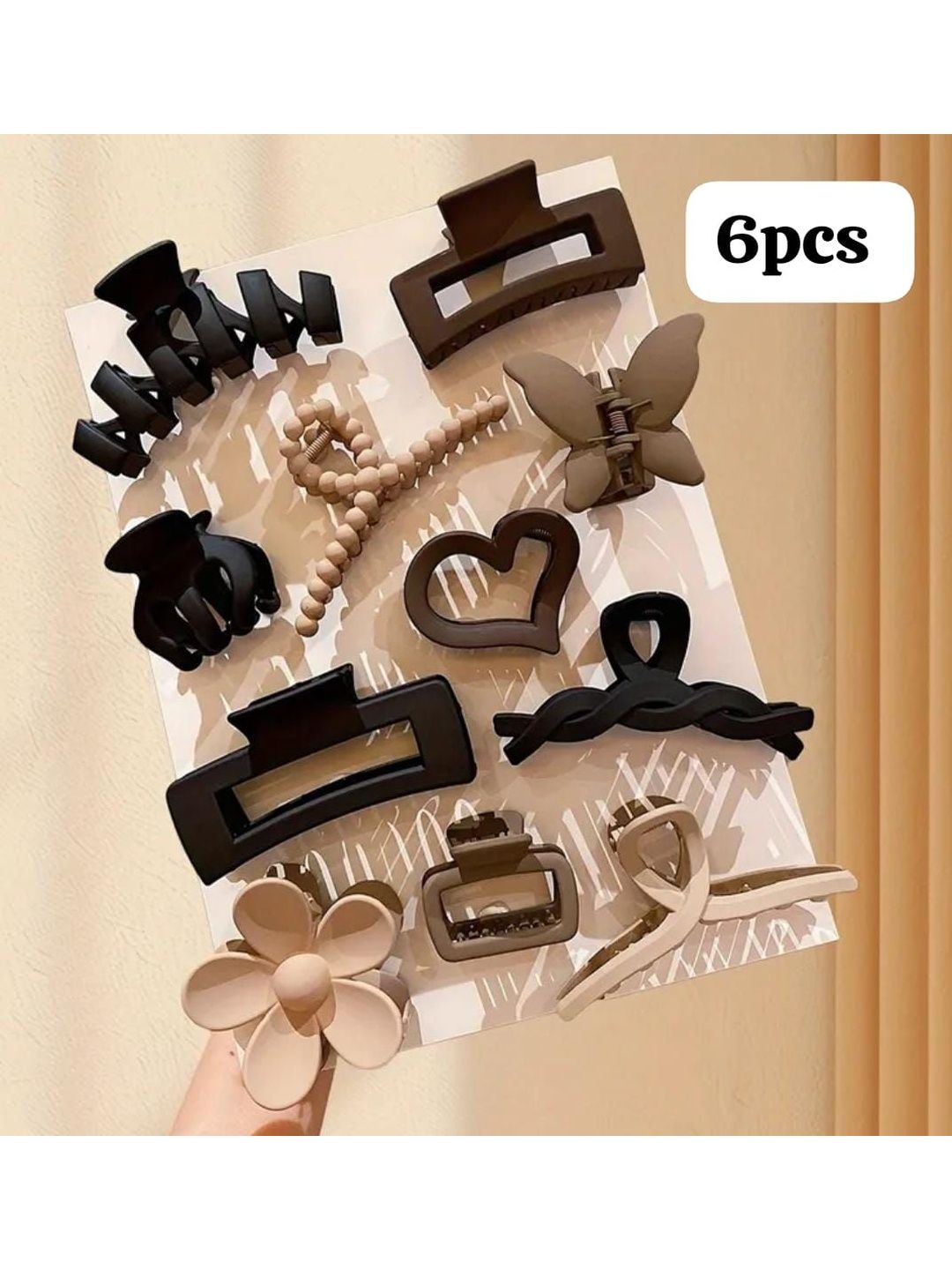 PRITYKA Women Set of 6 Spiral Hair Accessory Set-picture-4