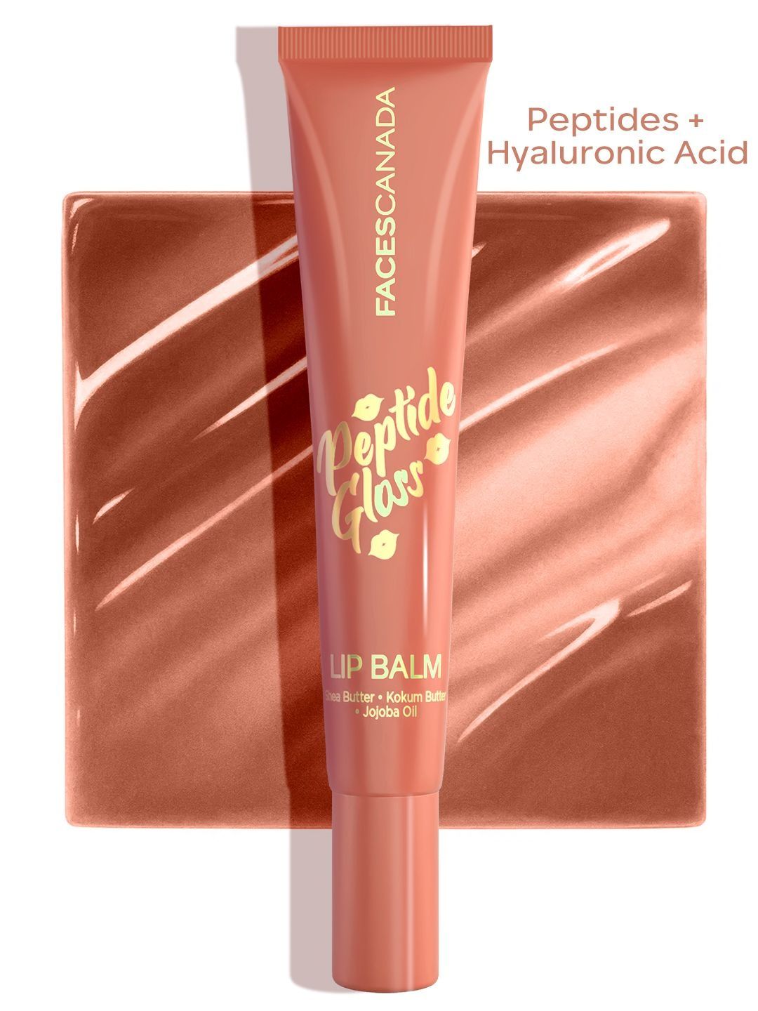 FACES CANADA Peptide Gloss Lip Balm - 10 ml - Mocha Melt 01-picture-32