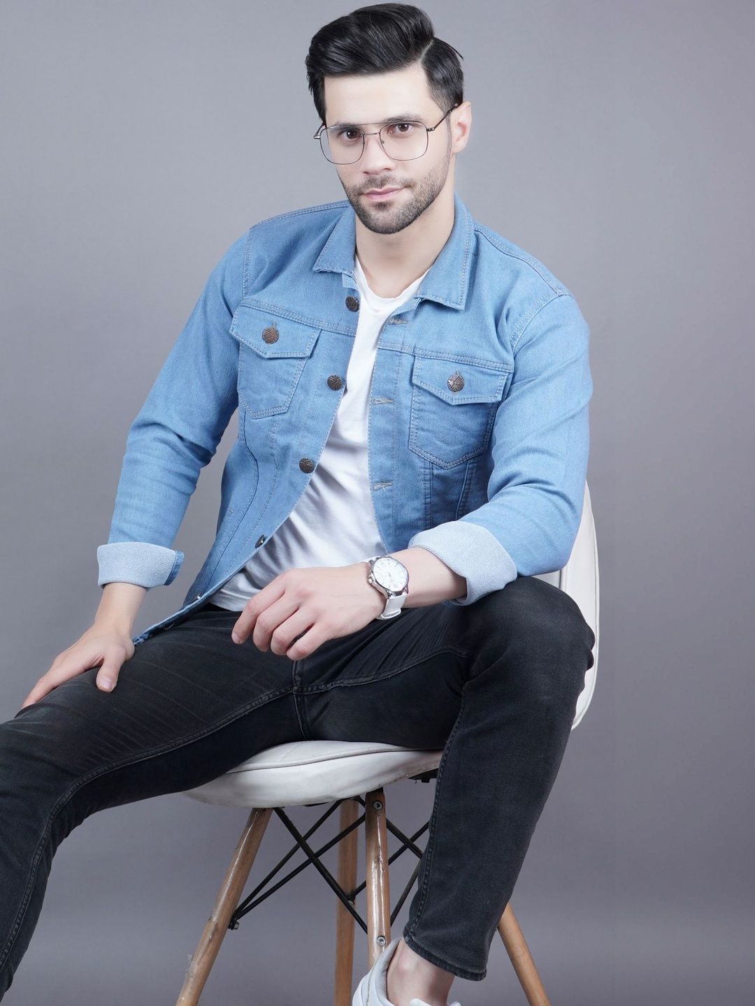 Moda Rapido Men Denim Jacket-picture-34