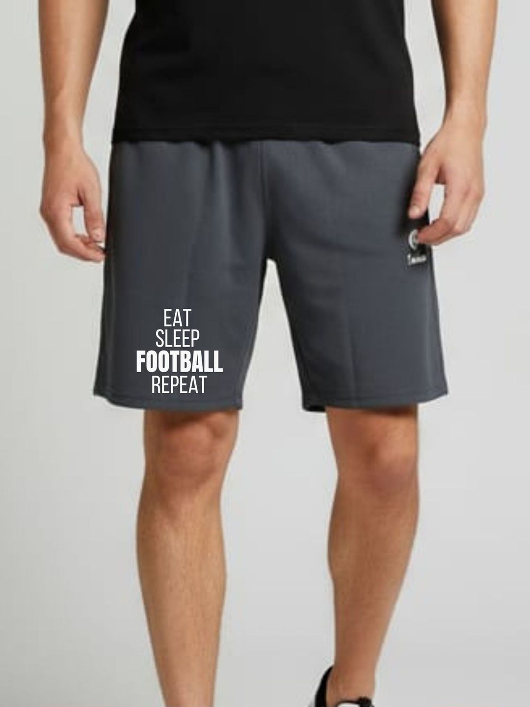 Tia Creations Men Typography Low-Rise Sports Shorts-picture-44