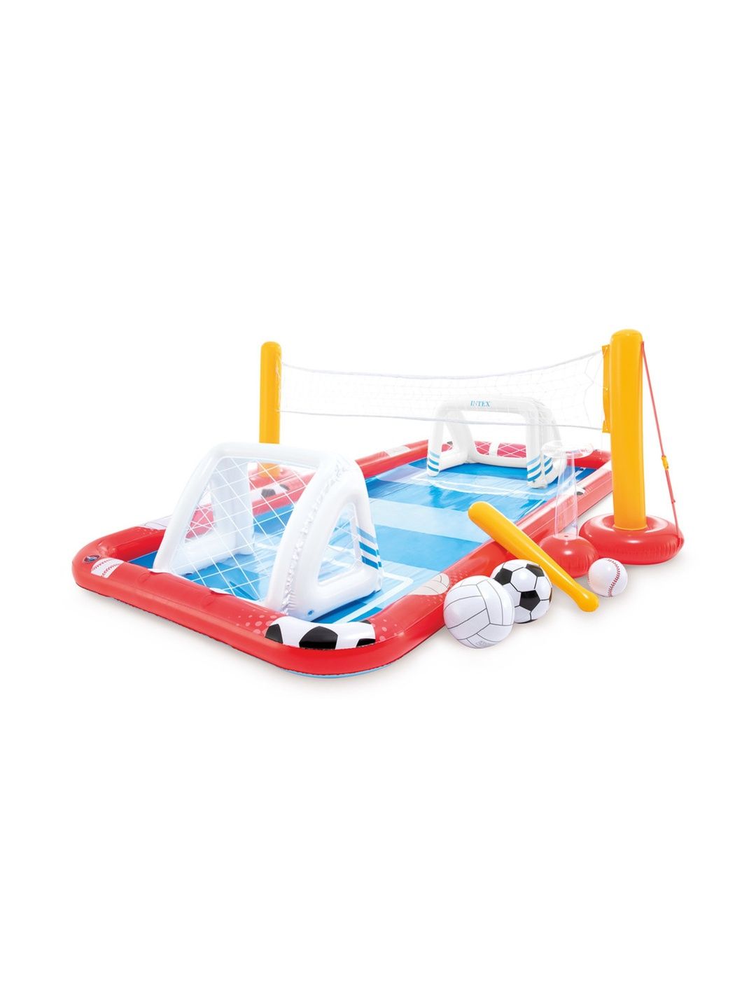 VWretails Blue & Red Action Sports Inflatable Play Center-image-46