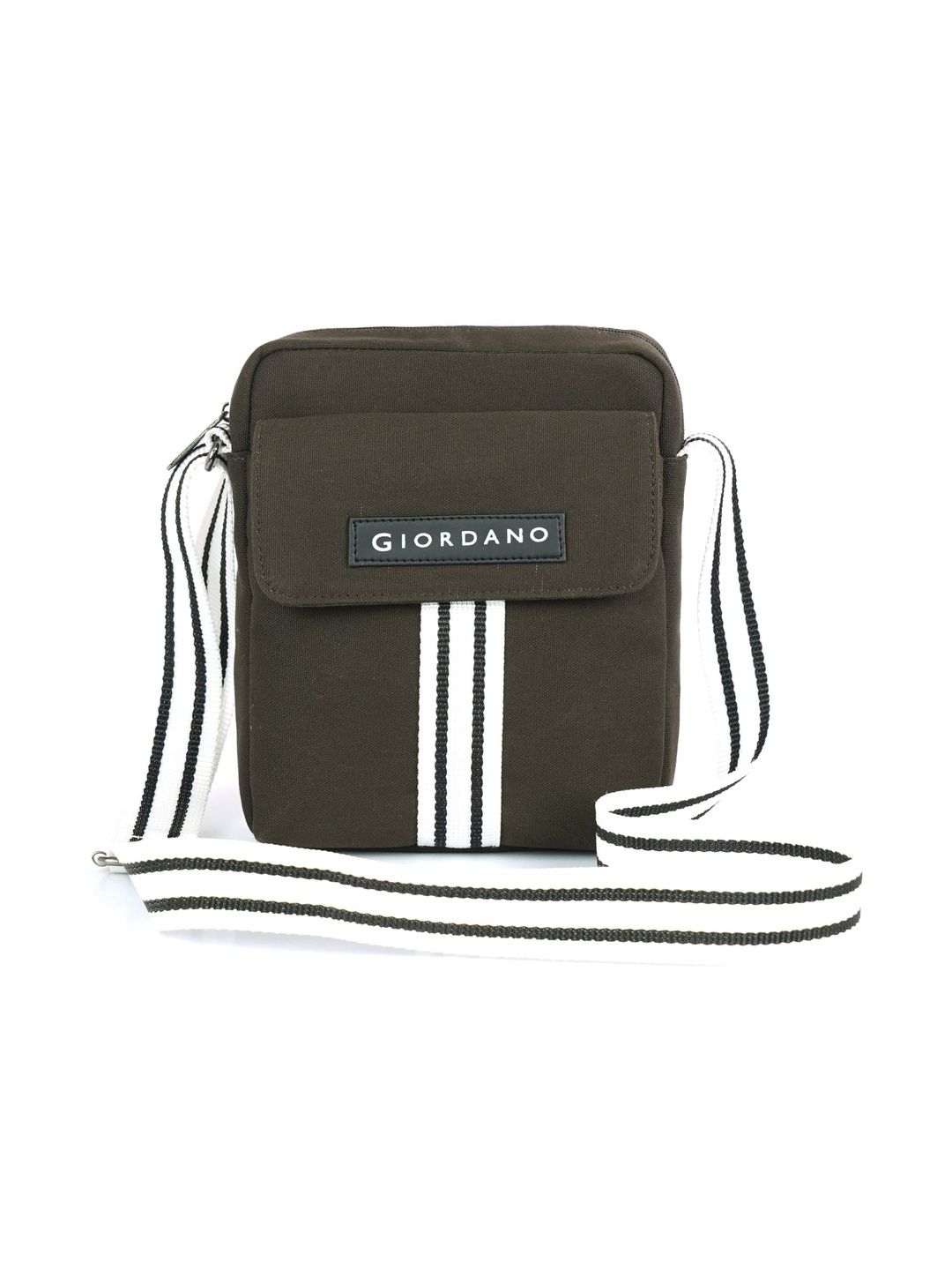 GIORDANO Unisex Striped Messenger Bag-picture-10