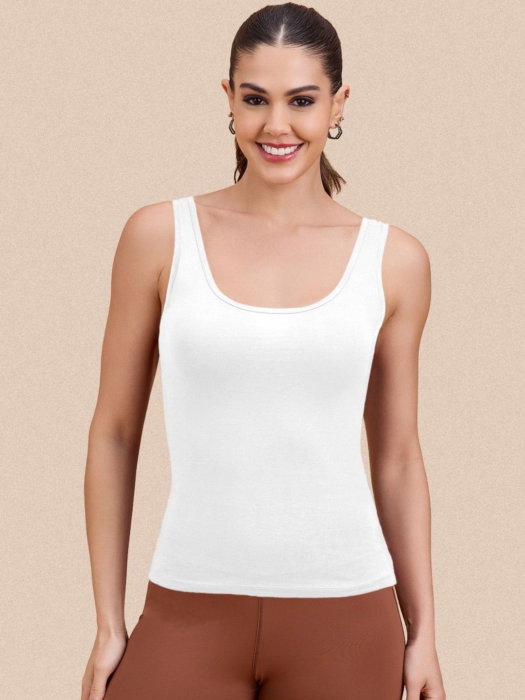 POOJA RAGENEE Women Cotton Non Padded Camisoles-picture-15