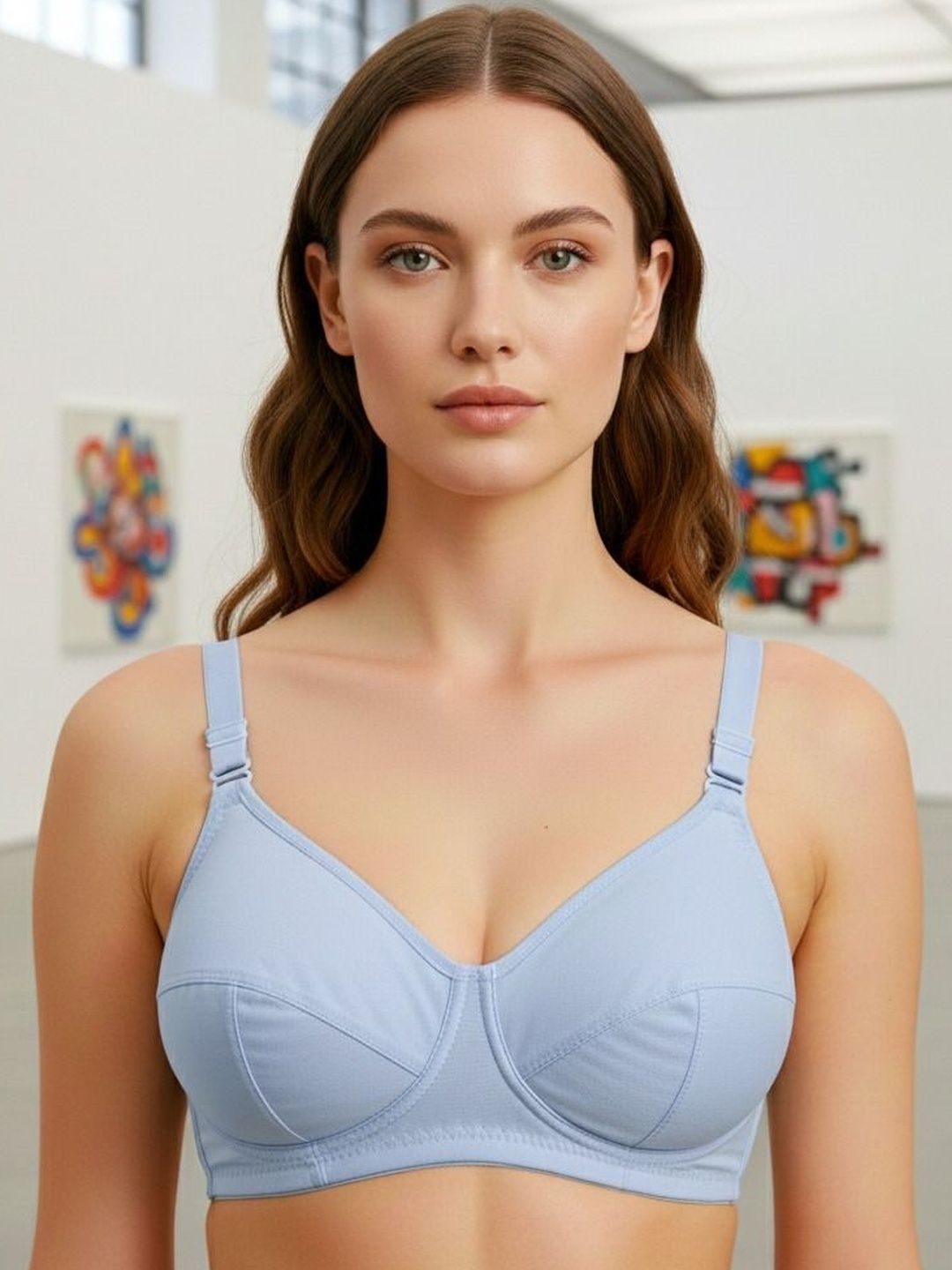YUGAVEERAA Bra Medium Coverage-picture-54