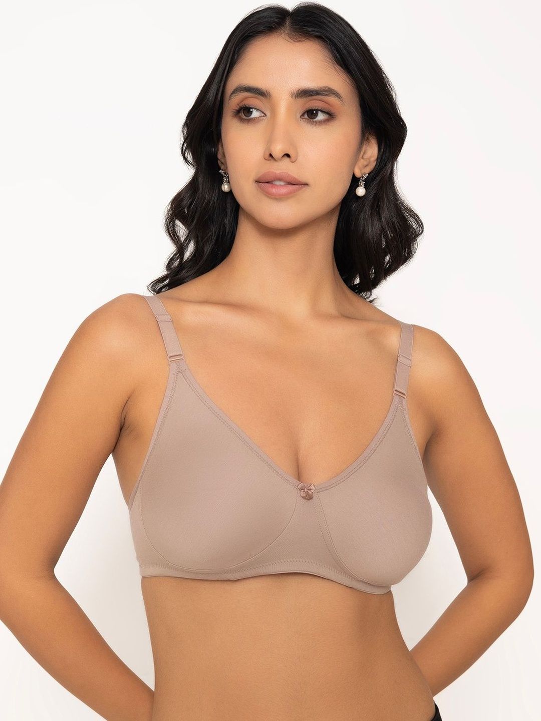 INKURV Women Solid Full Coverage Non-Padded Non-Wired Everyday Bra-picture-13