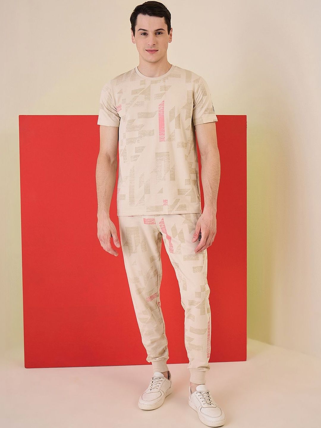 Sweet Dreams Men Printed Night suit-image-25
