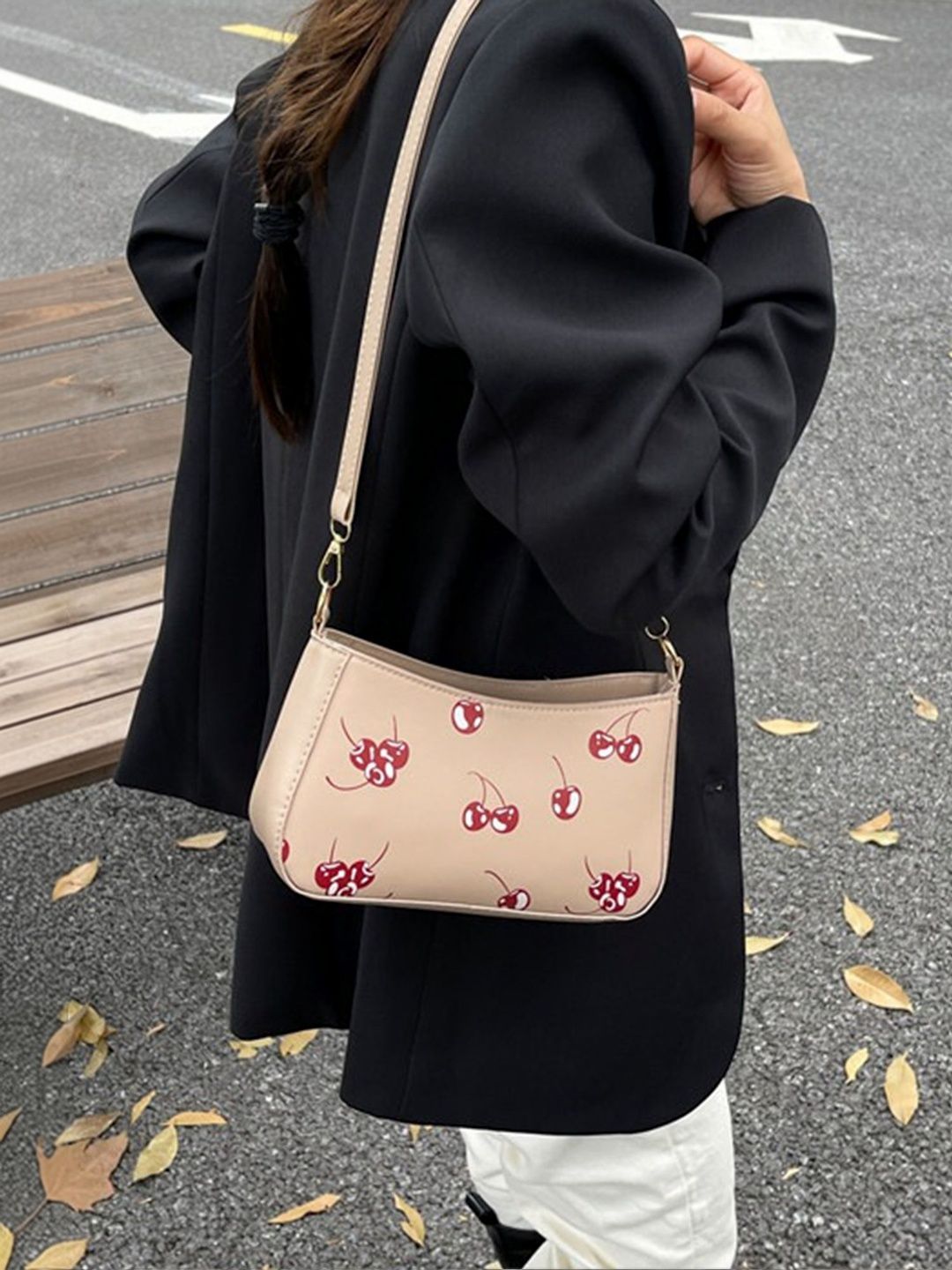 LULU & SKY Printed PU Shoulder Bag-picture-31