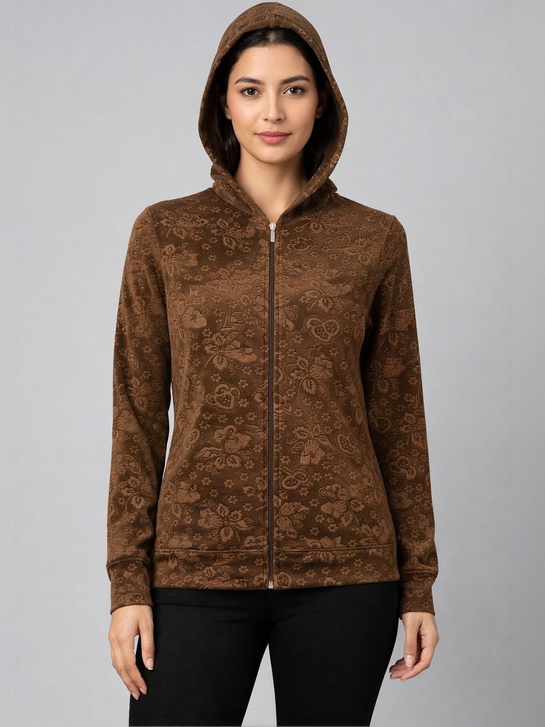 Camey Women Printed Hooded Sweatshirt-picture-30