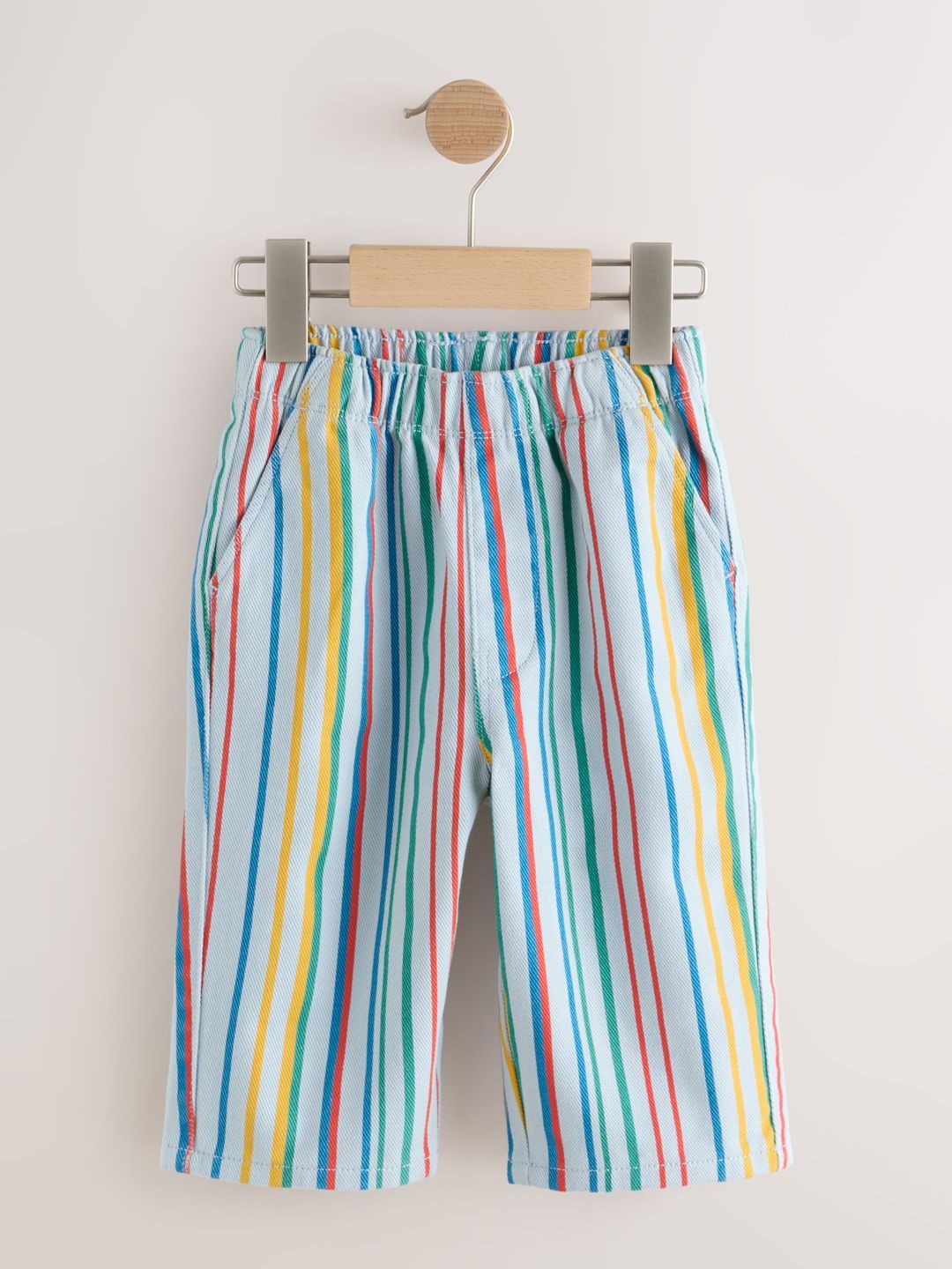 NEXT Boys Striped Pure Cotton Trousers