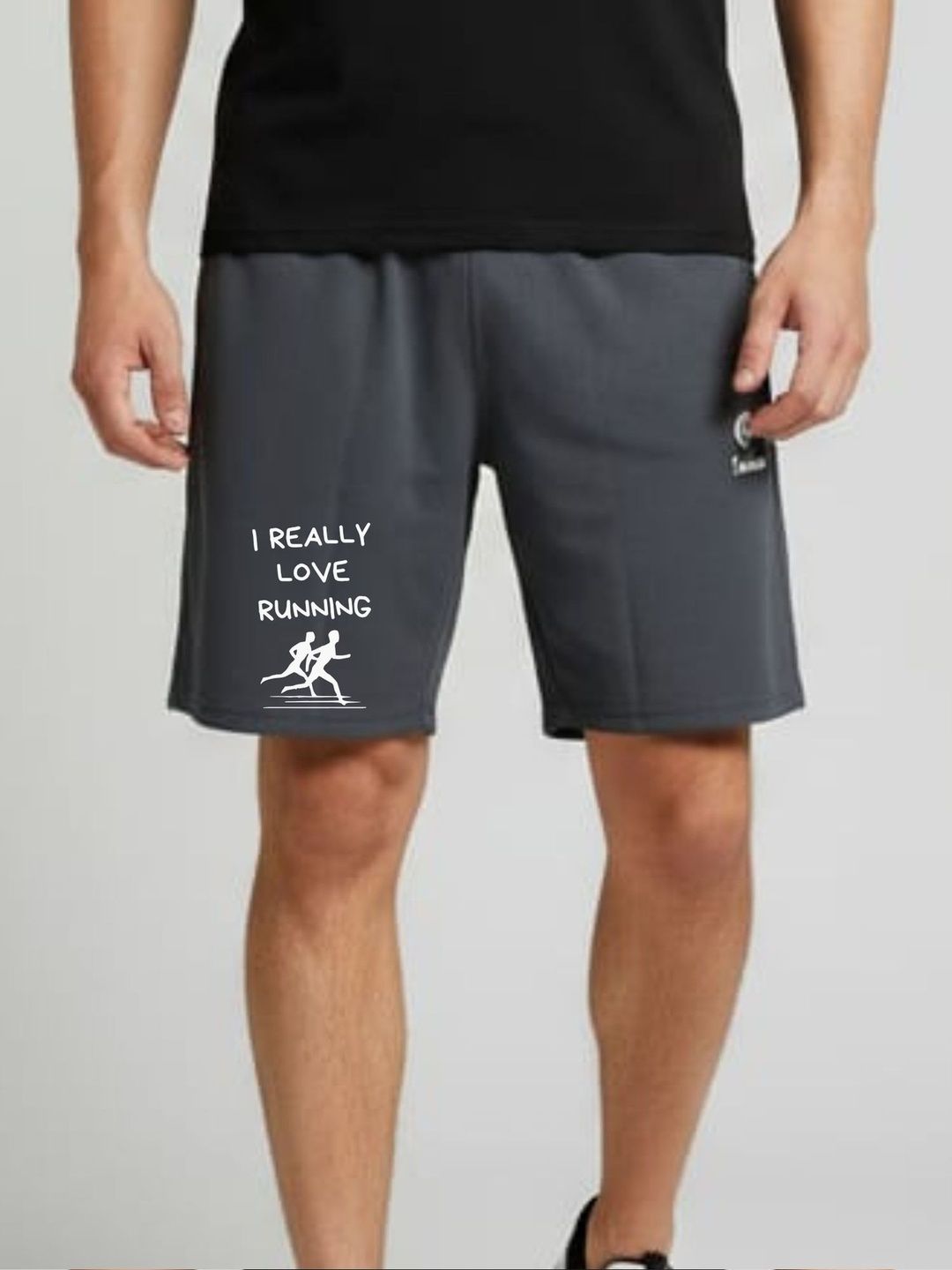 Tia Creations Men Typography Printed Low-Rise Sports Shorts-picture-30