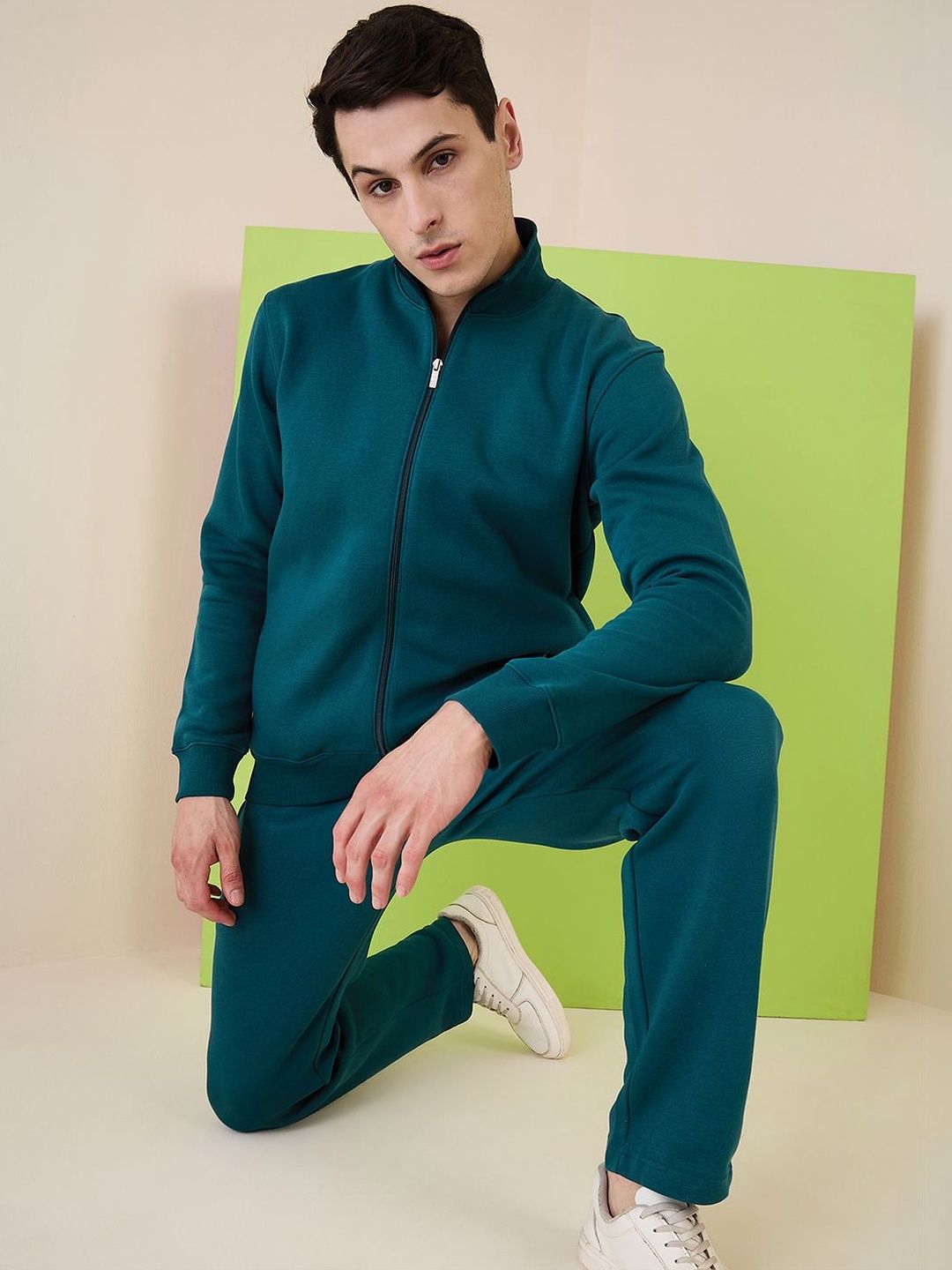 Sweet Dreams Men Mock Collared Mid-Rise Tracksuit-picture-40
