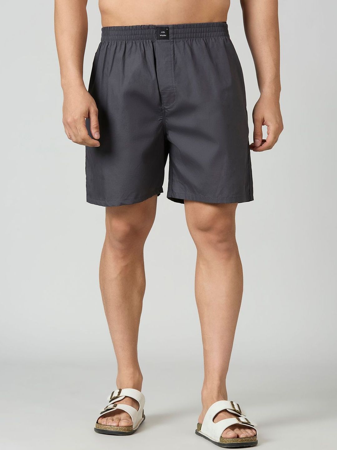 VALEN CLUB Mid Rise Pure Cotton Boxer-image-28