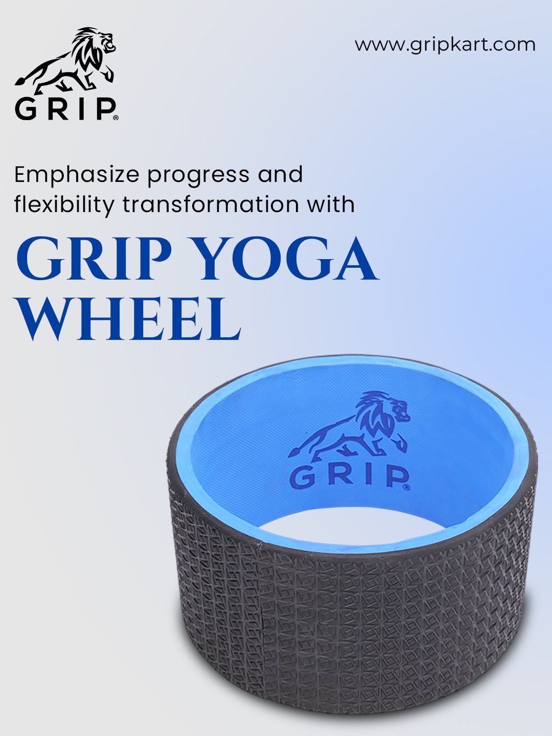 GRIP Sweat Resistance Yoga Wheel-image-5