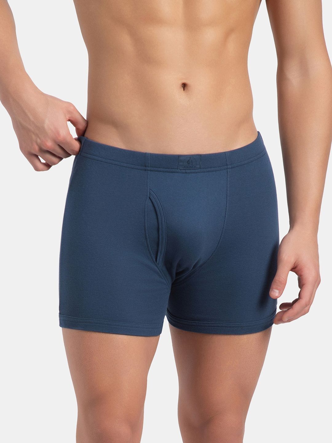 Jockey Combed Cotton Rib Boxer Brief with Ultrasoft and Durable Waistband-8008-image-46