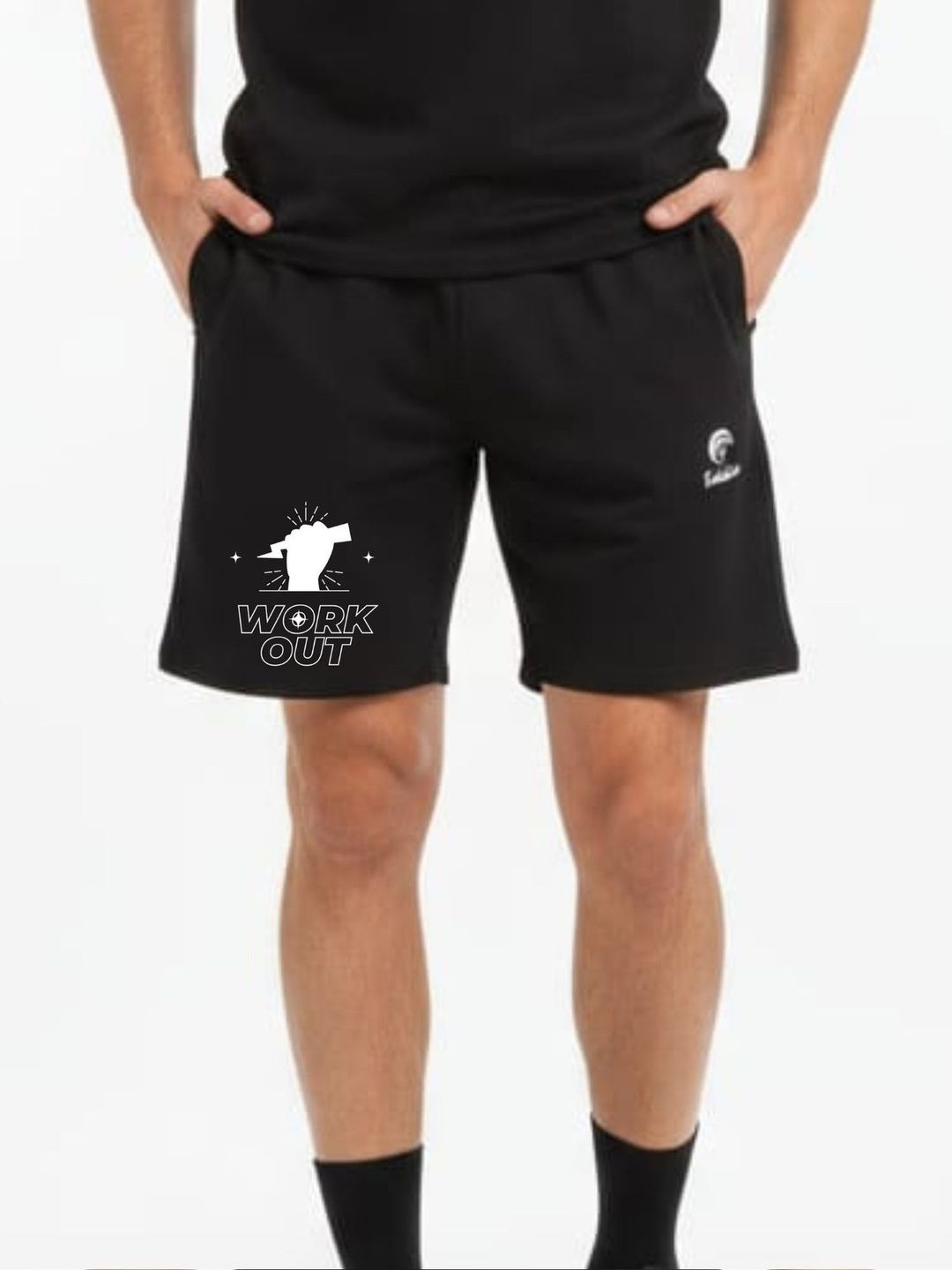 Tia Creations Men Printed Low-Rise Sports Shorts-picture-27
