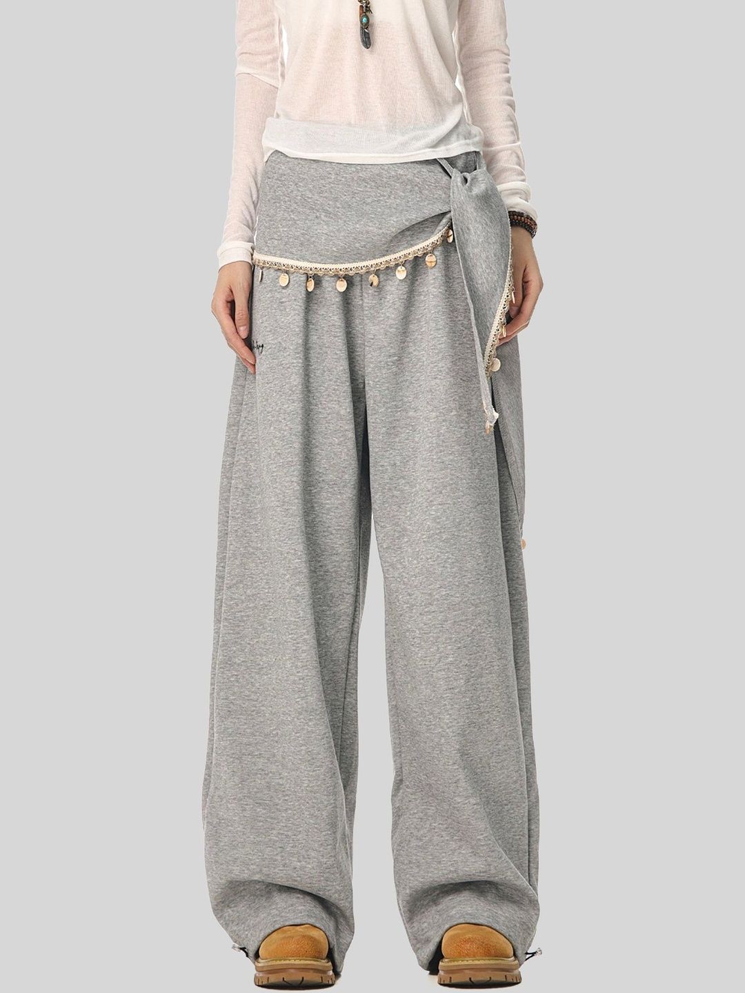LULU & SKY Women High-Rise Pleated Trousers-picture-20