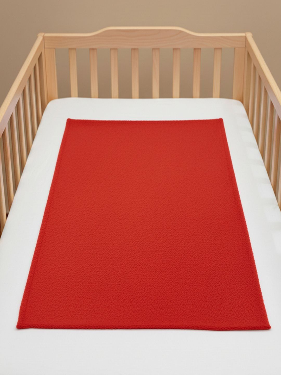 Baby Moo Red Polyester Water Resistant Mattress Protector-picture-15