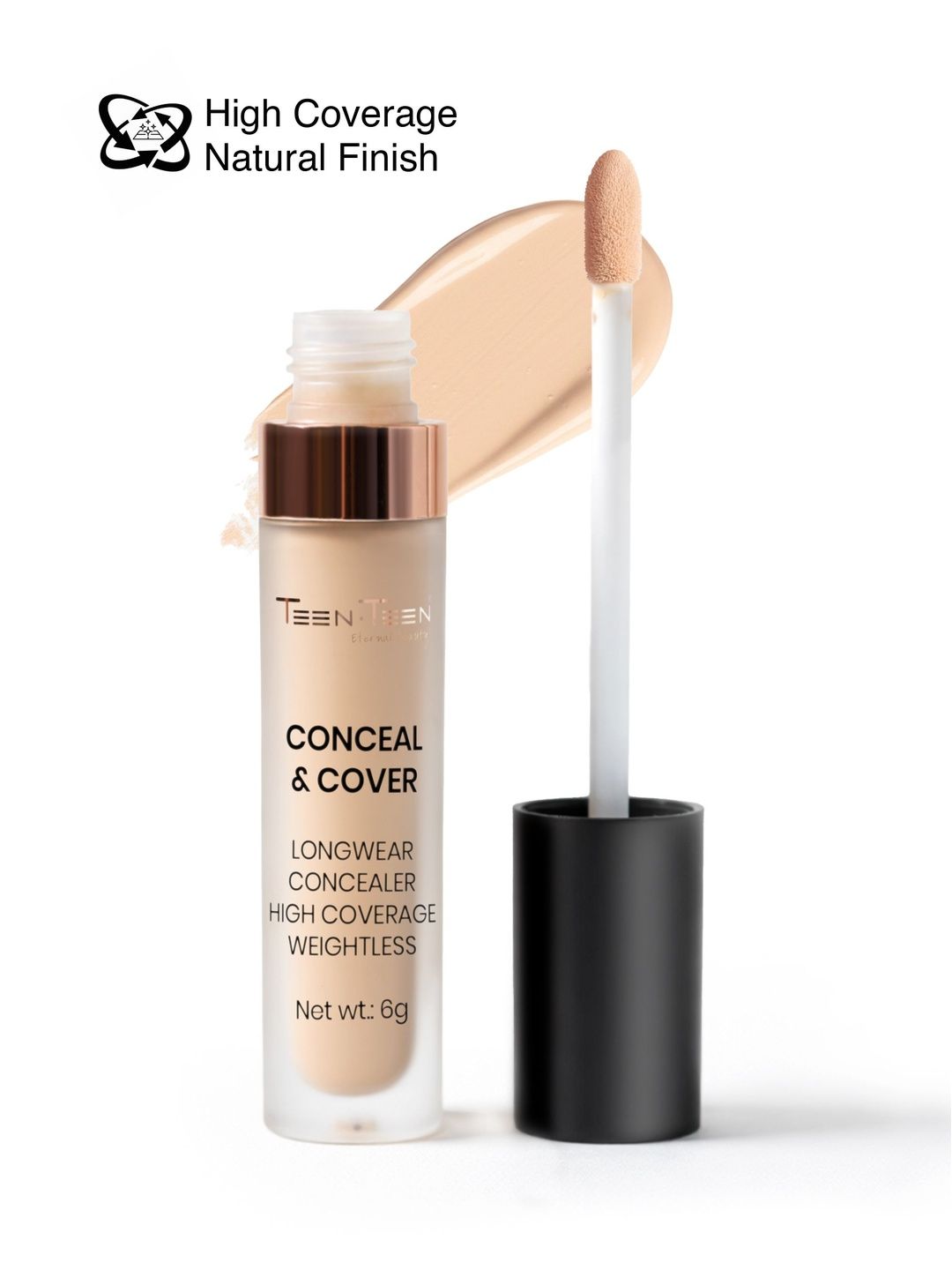TEEN TEEN COSMETICS Moist Liquid Concealer- 6 g- Peanut Butter-04-image-38