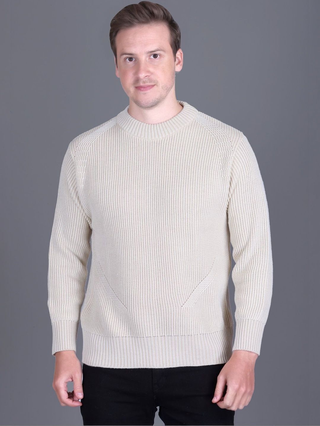 ARMENOR Men Ribbed Pullover-picture-39