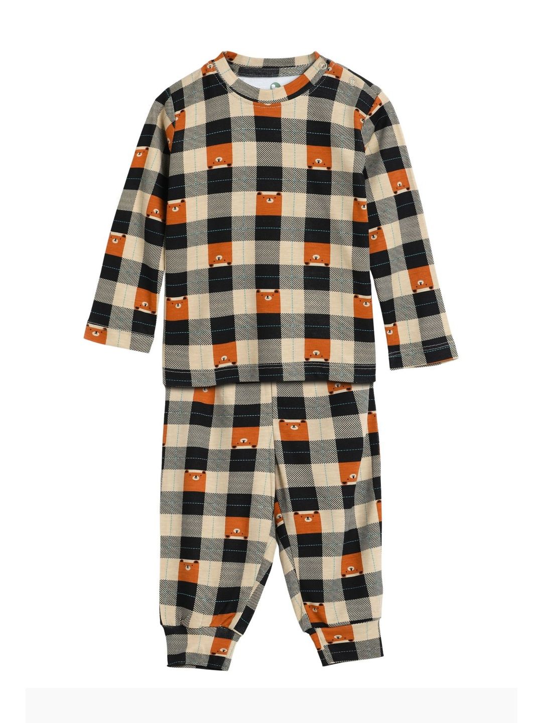 cocoon care Unisex Kids Printed Night suit-image-26
