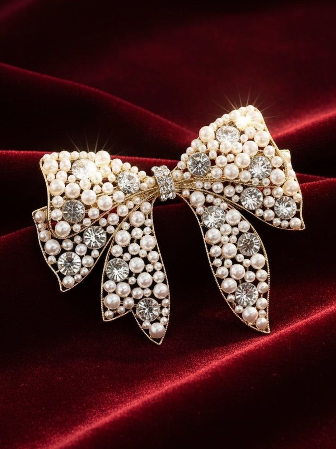 SZN Women Embellished French Barrette