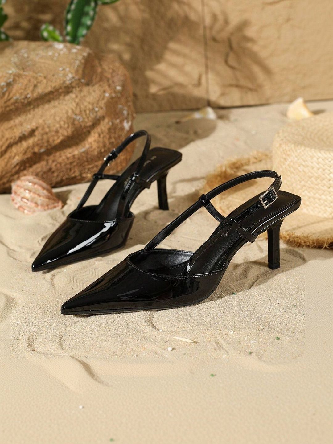 Gojiberry Leather Stiletto Pumps-picture-41