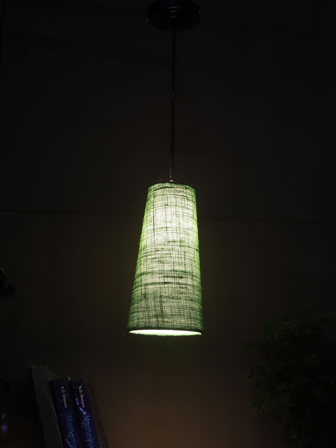 Aura Green & Lime Green Textured Iron Ceiling Lamp-picture-44