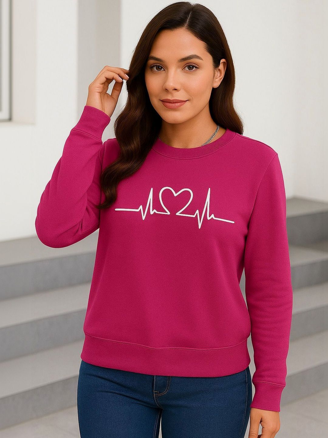 KASHIANXSTYLE Women Printed Sweatshirt-image-45