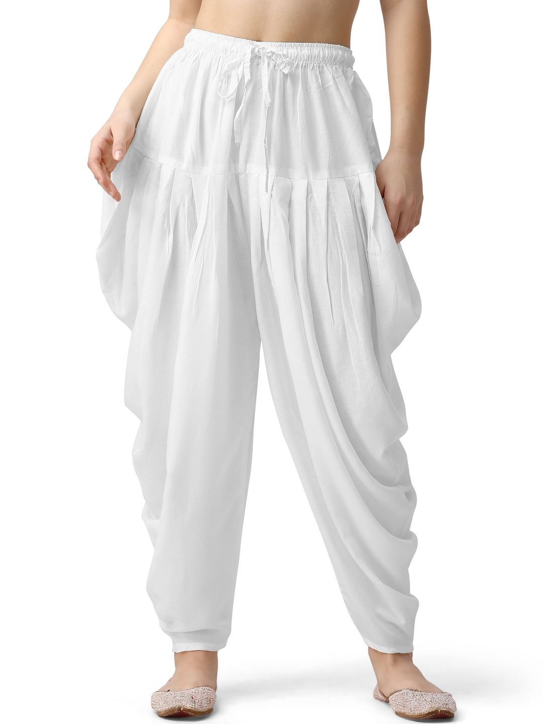 Mehrang Women Viscose Rayon Dhotis-picture-7