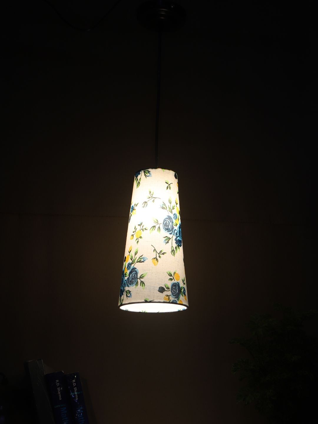Aura Multicoloured & White Printed Iron Ceiling Lamp-picture-18