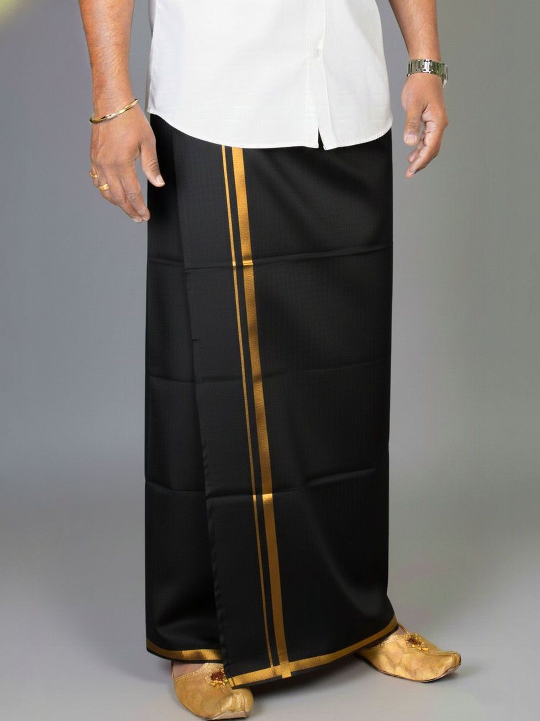 TUNI MANI Men Solid Cotton Dhotis-picture-47