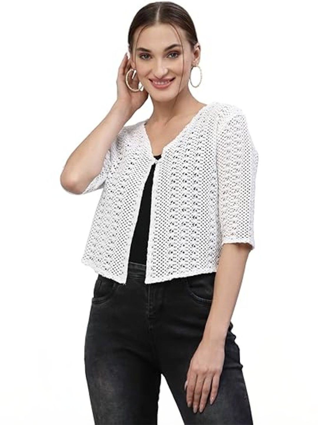 Fashion Senoraa Women Crop Shrug-picture-32